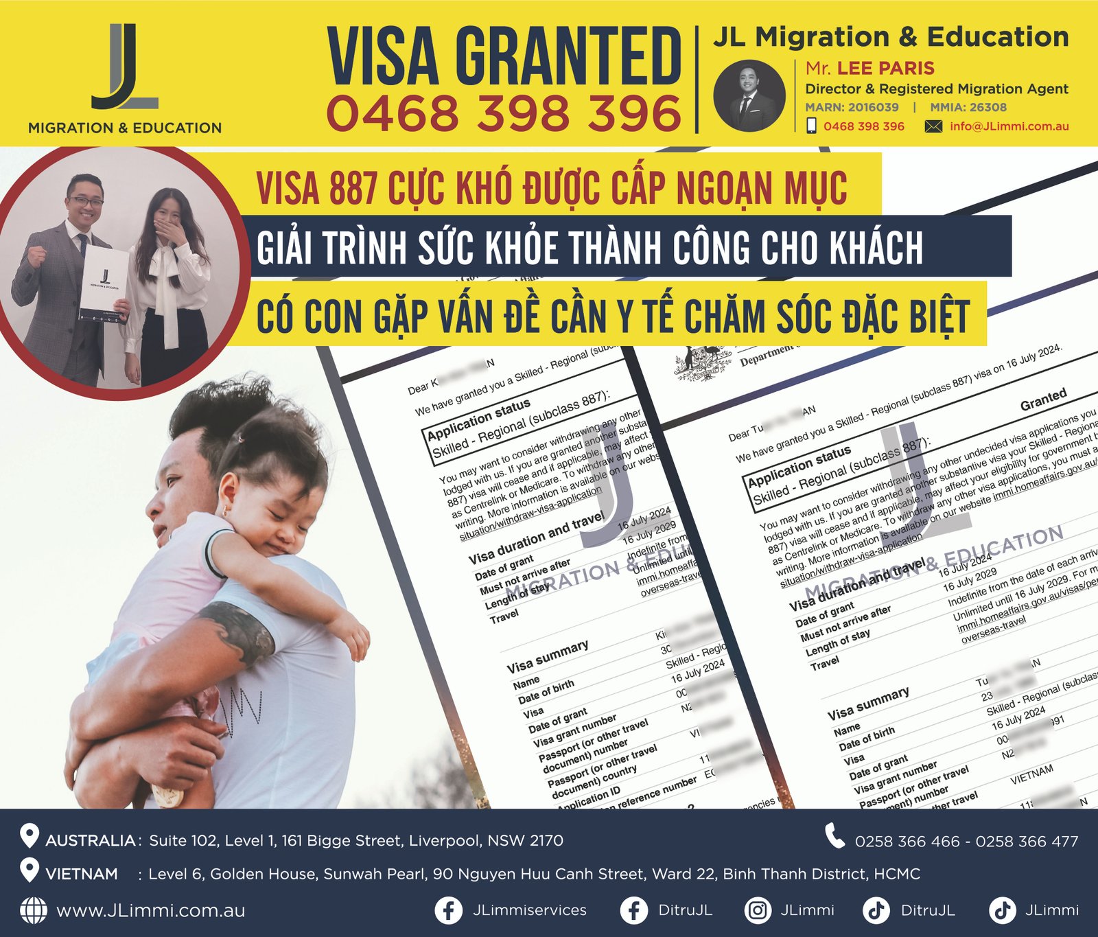 Visa 887 cực khó được cấp ngoạn mục Visa 887 cực khó được cấp ngoạn mục